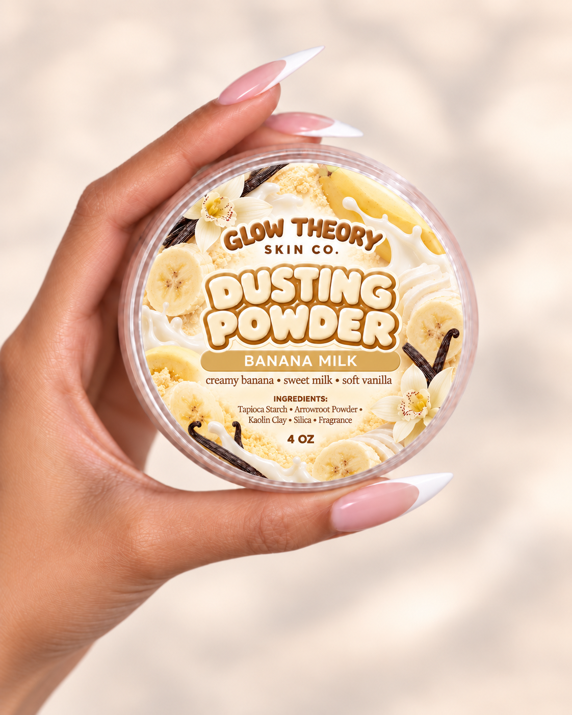 Banana Milk Dusting Powder (Travel)