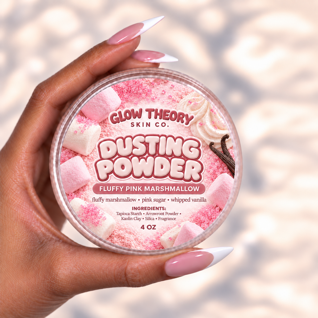 Fluffy Pink Marshmallow Dusting Powder (Travel)