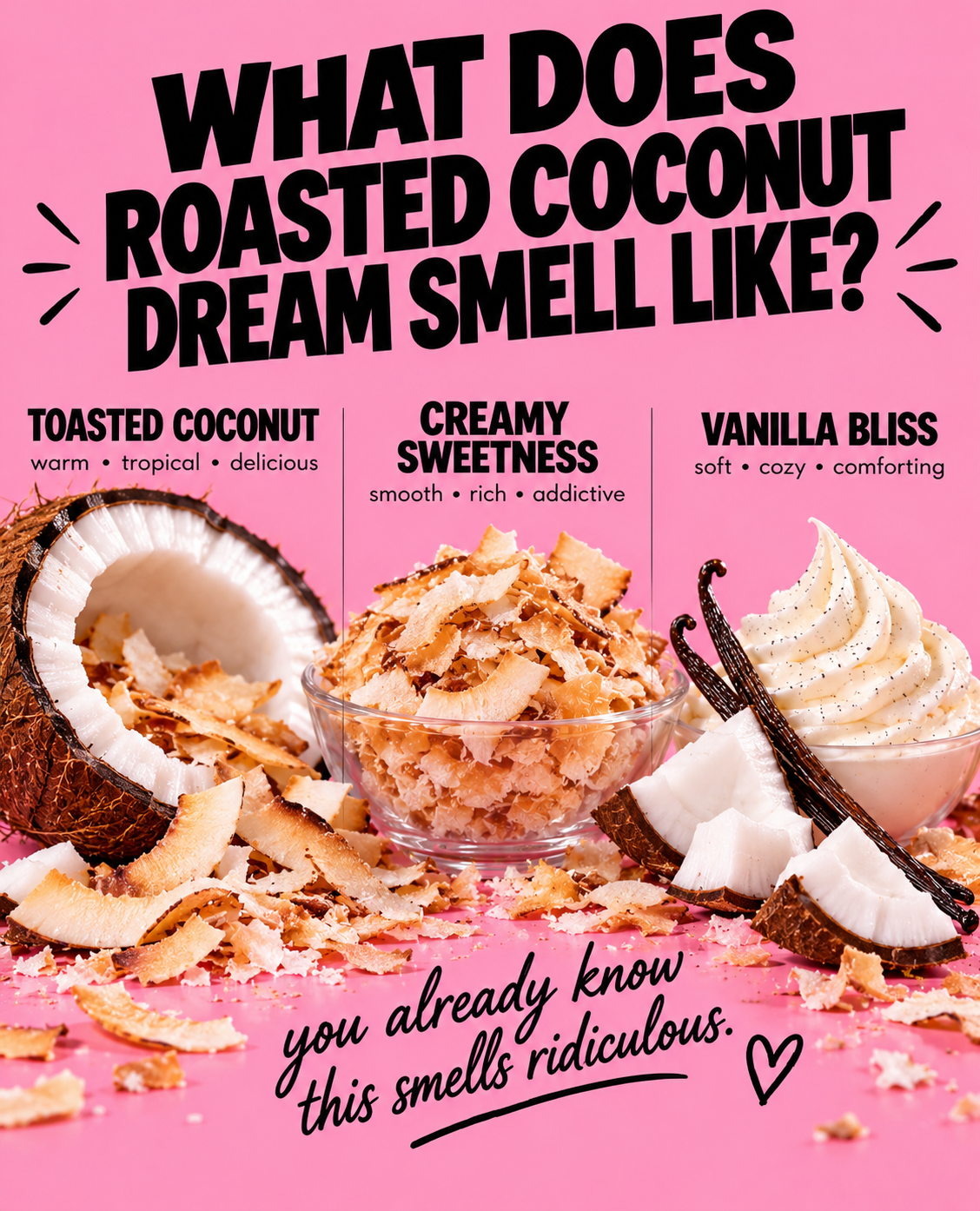 Roasted Coconut Dream - Pheromone Body Oil
