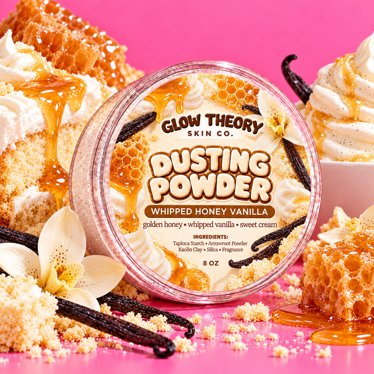 Whipped Honey Vanilla Dusting Powder