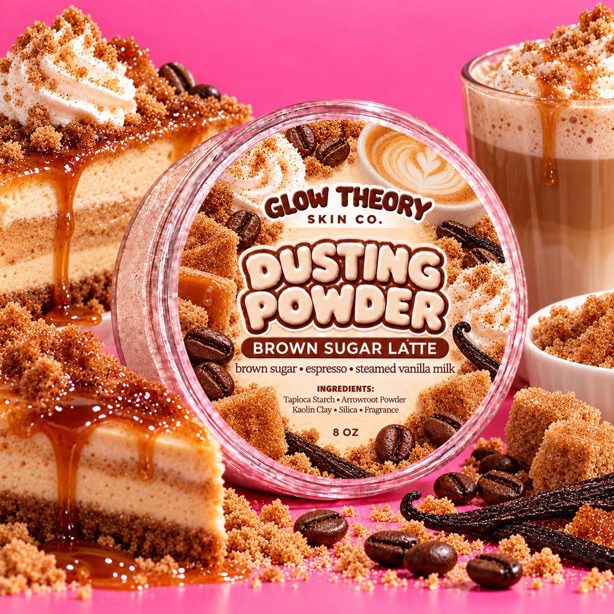 Brown Sugar Latte Dusting Powder