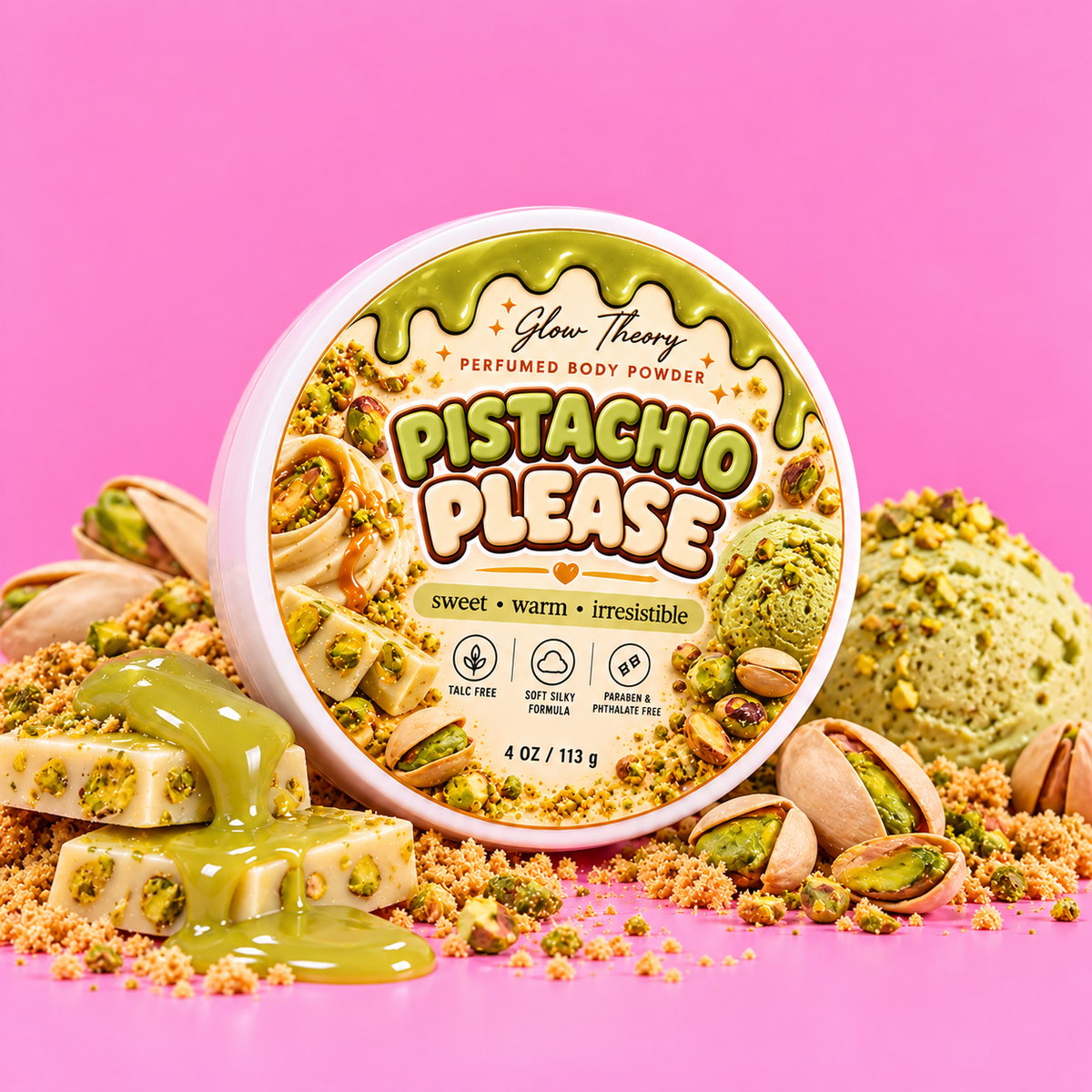 Pistachio Please Mini Dusting Powder