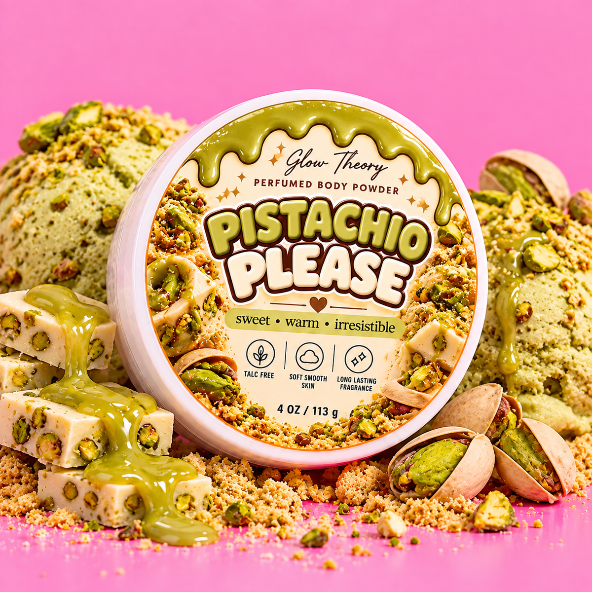 Pistachio Please Mini Dusting Powder