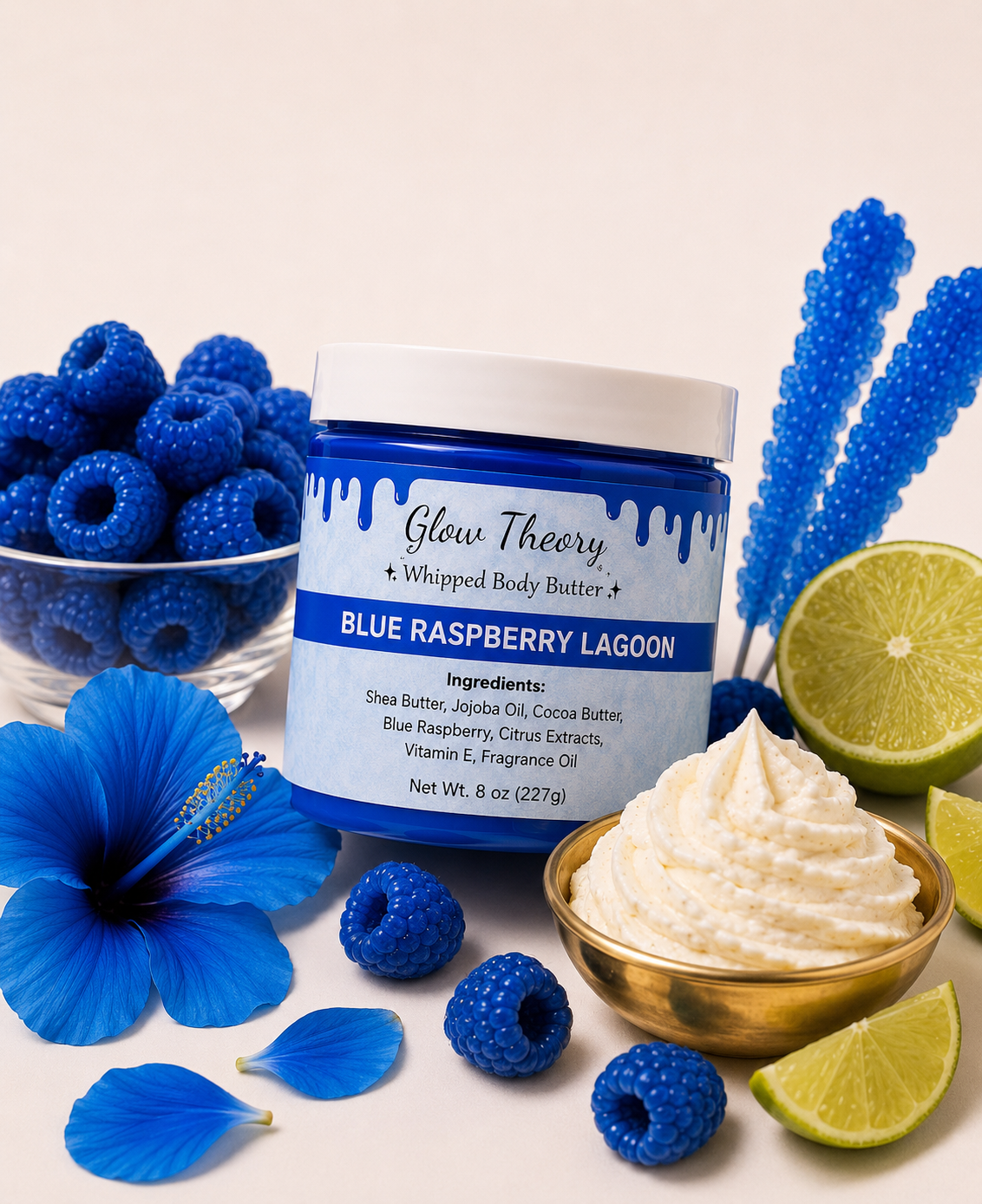 Blue Raspberry Lagoon — Whipped Body Butter
