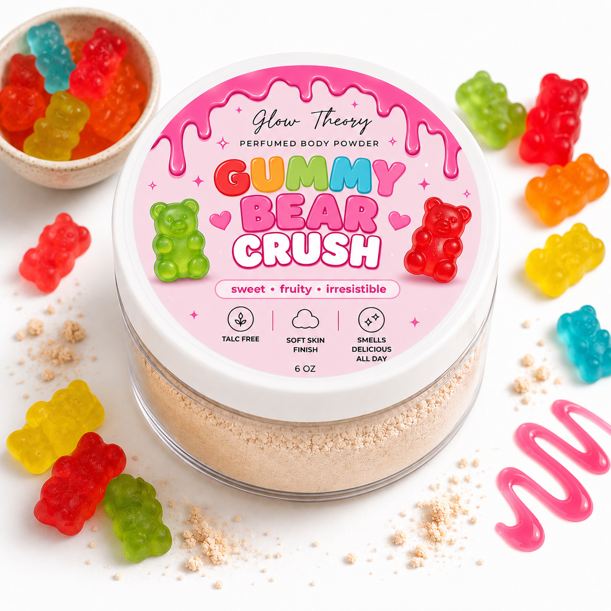 Gummy Bear Crush — Perfumed Body Powder