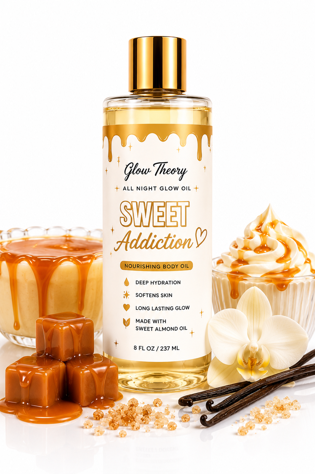 Glow Theory Sweet Addiction All Night Glow Oil