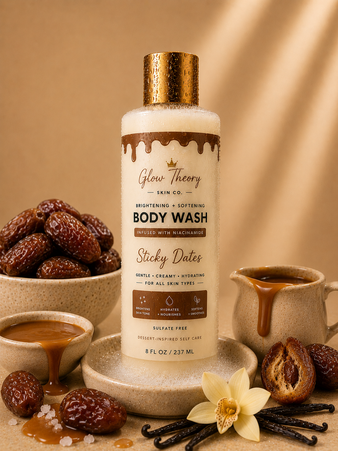 Sticky Dates - Brightening Body Wash
