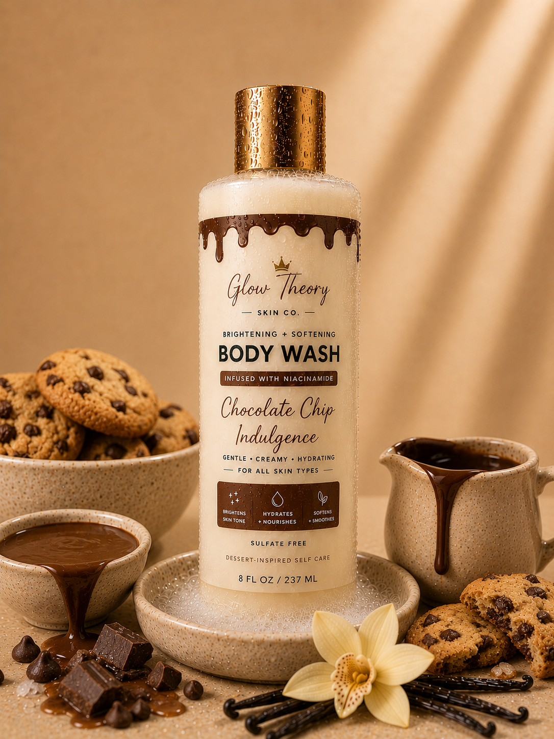Chocolate Chip Indulgence - Brightening Body Wash